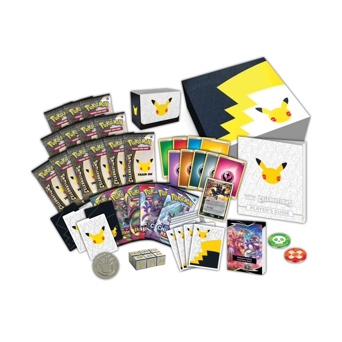 Celebrations Pokemon Center Exclusive Elite Trainer Box Pokemon TCG