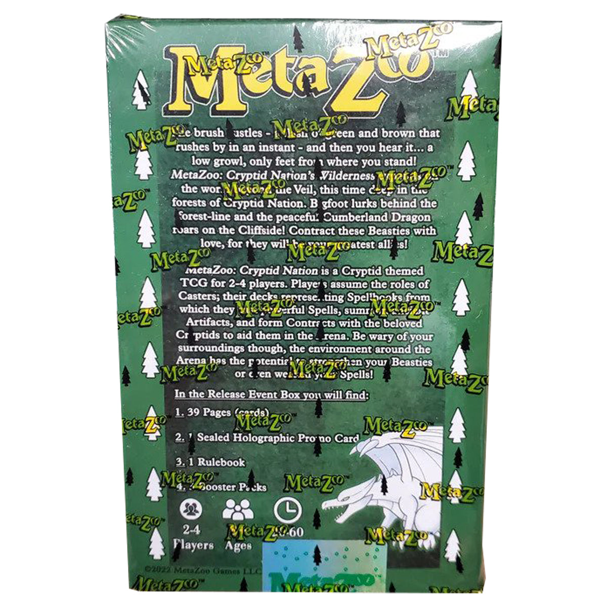 Wilderness 1st Edition Release Deck MetaZoo TCG