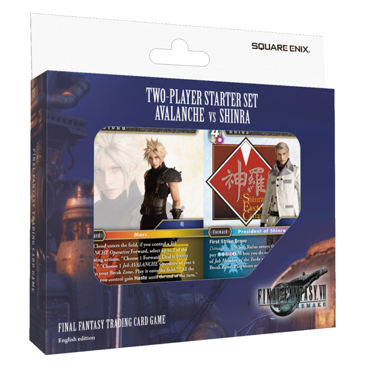 Two Player Starter Set Avalanche Vs Shinra Final Fantasy