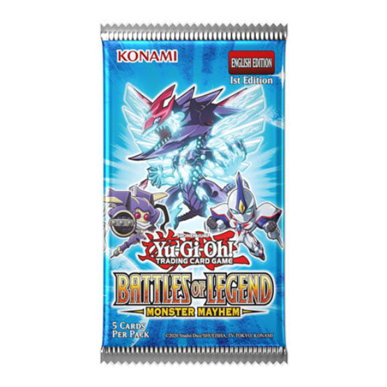 YuGiOh! Battles of Legend: Monster Mayhem Single Booster Pack