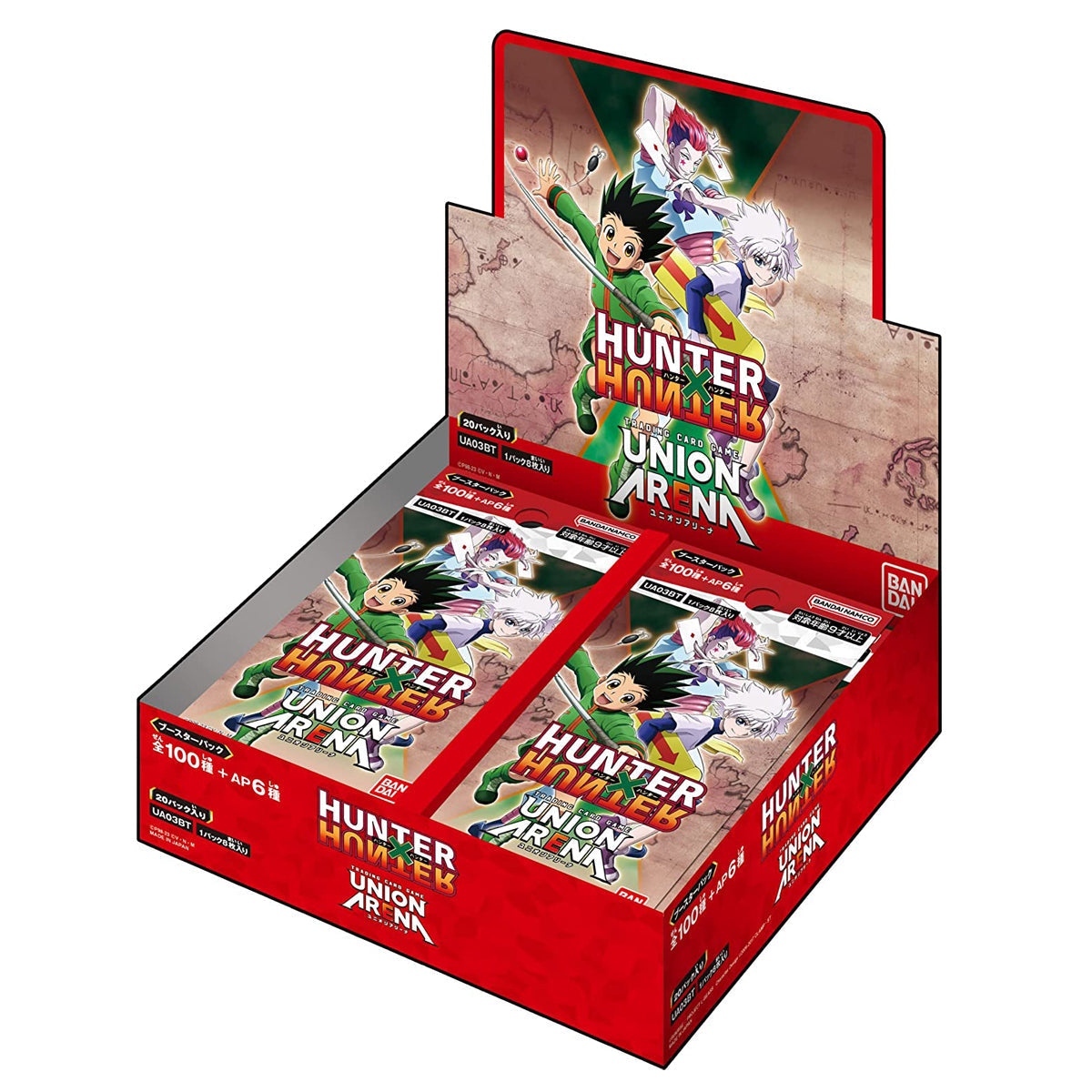 Union Arena TCG HUNTER × HUNTER Booster Box UA03BT Bandai Japanese