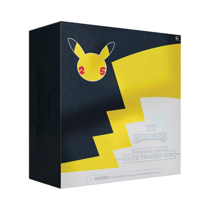 Celebrations Pokemon Center Exclusive Elite Trainer Box Pokemon TCG