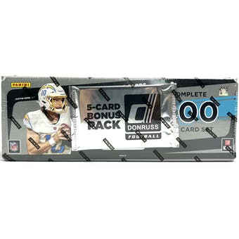 2021 Panini Donruss NFL complete set with bonus pack