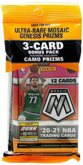 2020-21 Panini Mosaic NBA Cello Pack