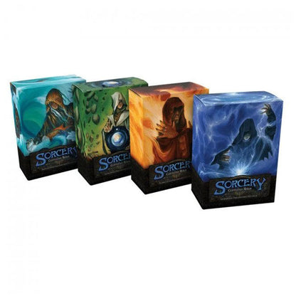 Sorcery TCG Contested Realm Preconstructed Deck Box contains 4 decks