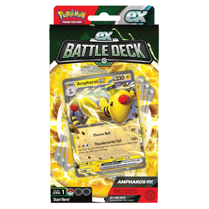 V Battle Decks Ampharos & Lucario (Pair) POKEMON TCG