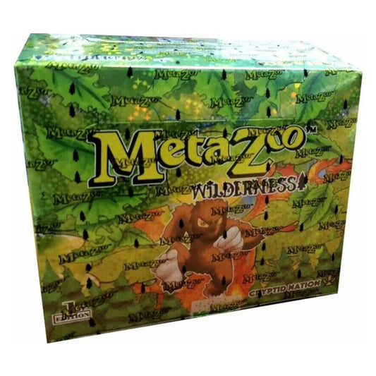 Wilderness 1st Edition Booster Box MetaZoo TCG