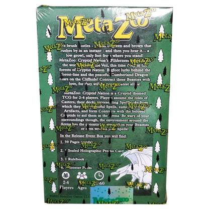 Wilderness 1st Edition Release Deck MetaZoo TCG