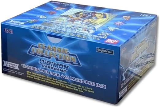 Classic Collection EX01 Booster Box Digimon Card Game