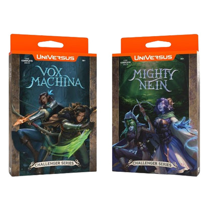 Universus Challenger Series Decks: Critical Role - Vox Machina/Mighty Nein (Pair)