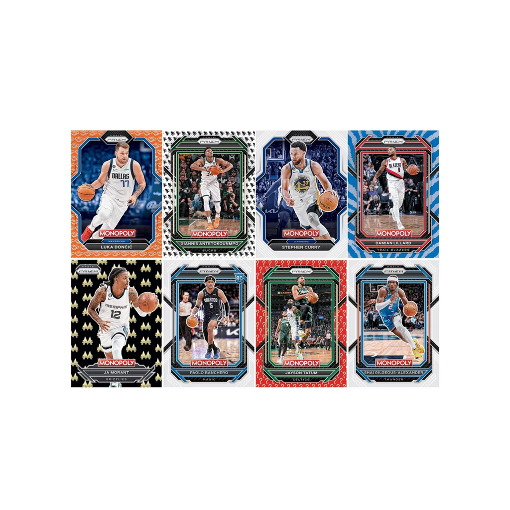 2022-23 Panini Prizm Basketball Monopoly 6-Pack Booster Box