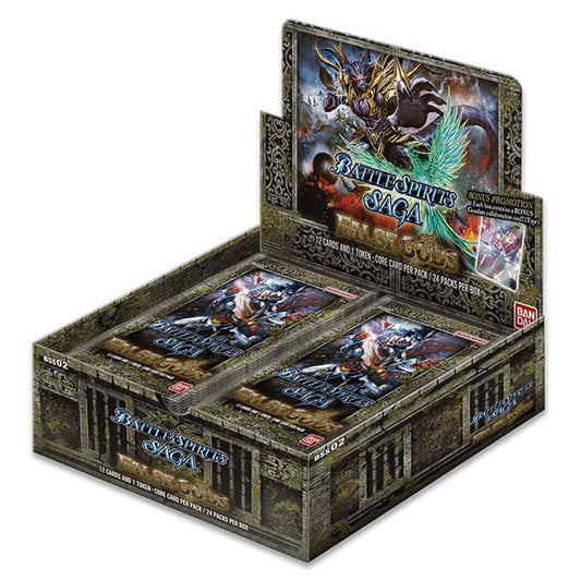 Battle Spirits Saga Card Game Set 02 False Gods Booster Box BSS02