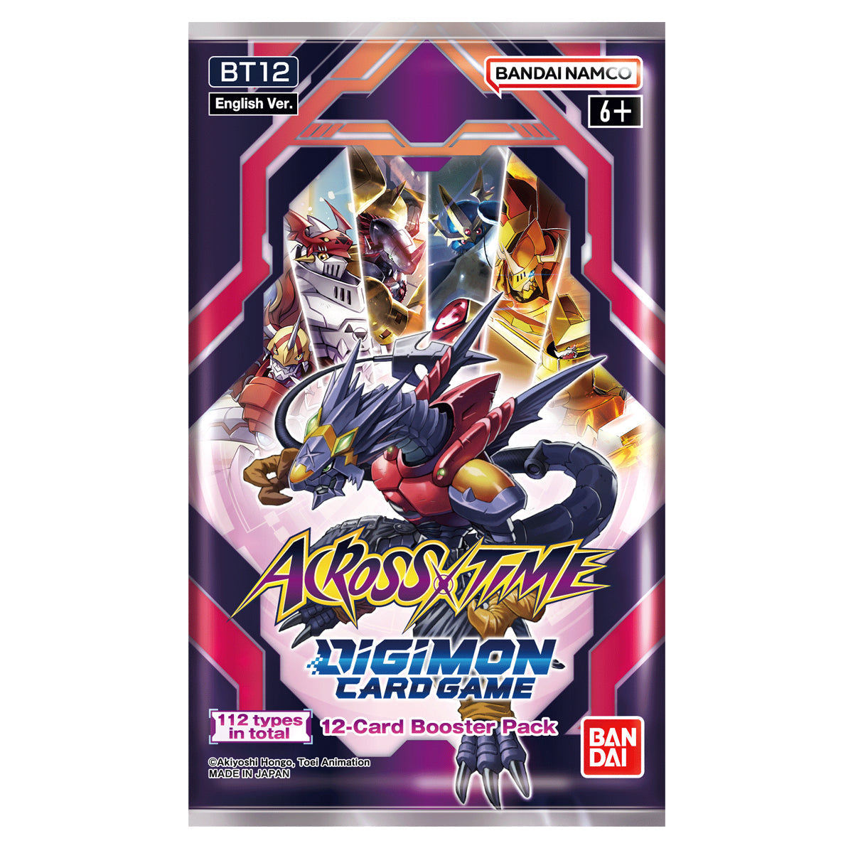 Digimon Card Game Across Time BT12 Booster Box