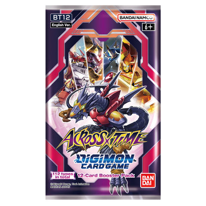 Digimon Card Game Across Time BT12 Booster Box