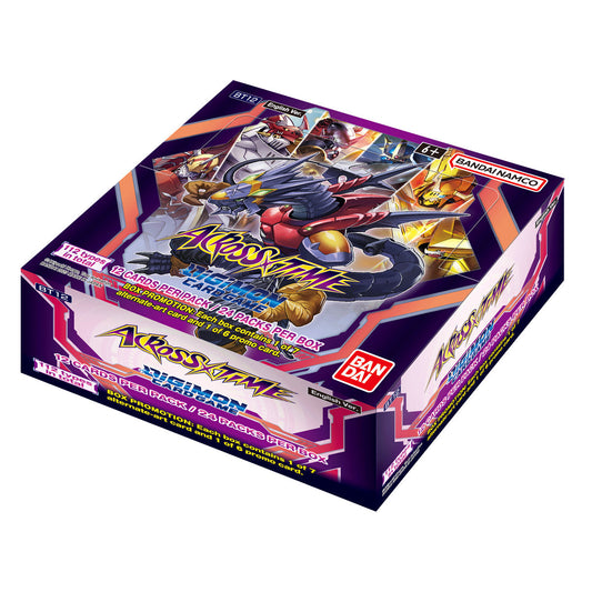 Digimon Card Game Across Time BT12 Booster Box