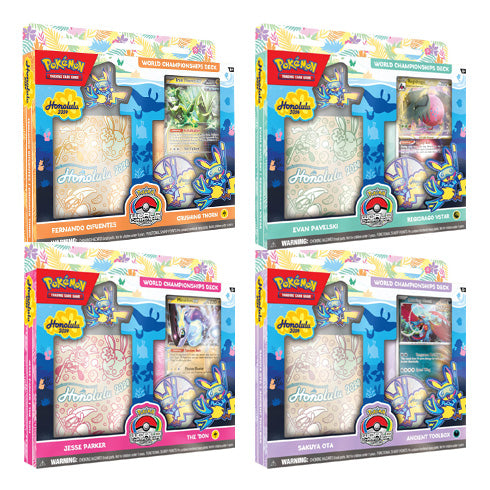 World Championships Decks 2024 (Set of 4) POKEMON TCG