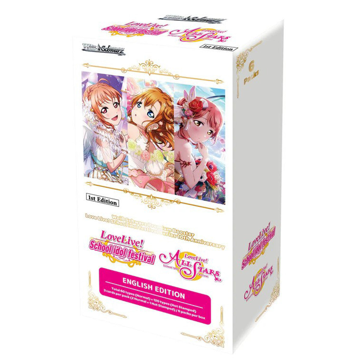 Weiss Schwarz Love Live! School idol festival 10th Anniversary Premium Booster Box