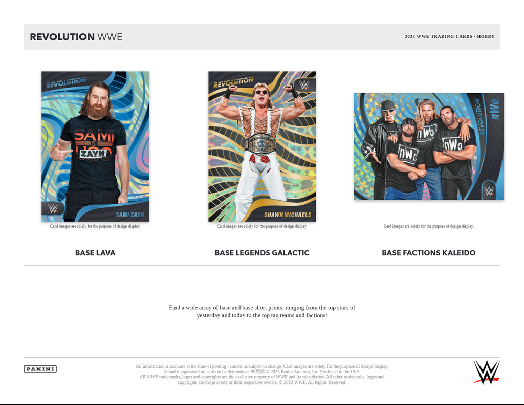 2023 Panini Revolution WWE Hobby Box