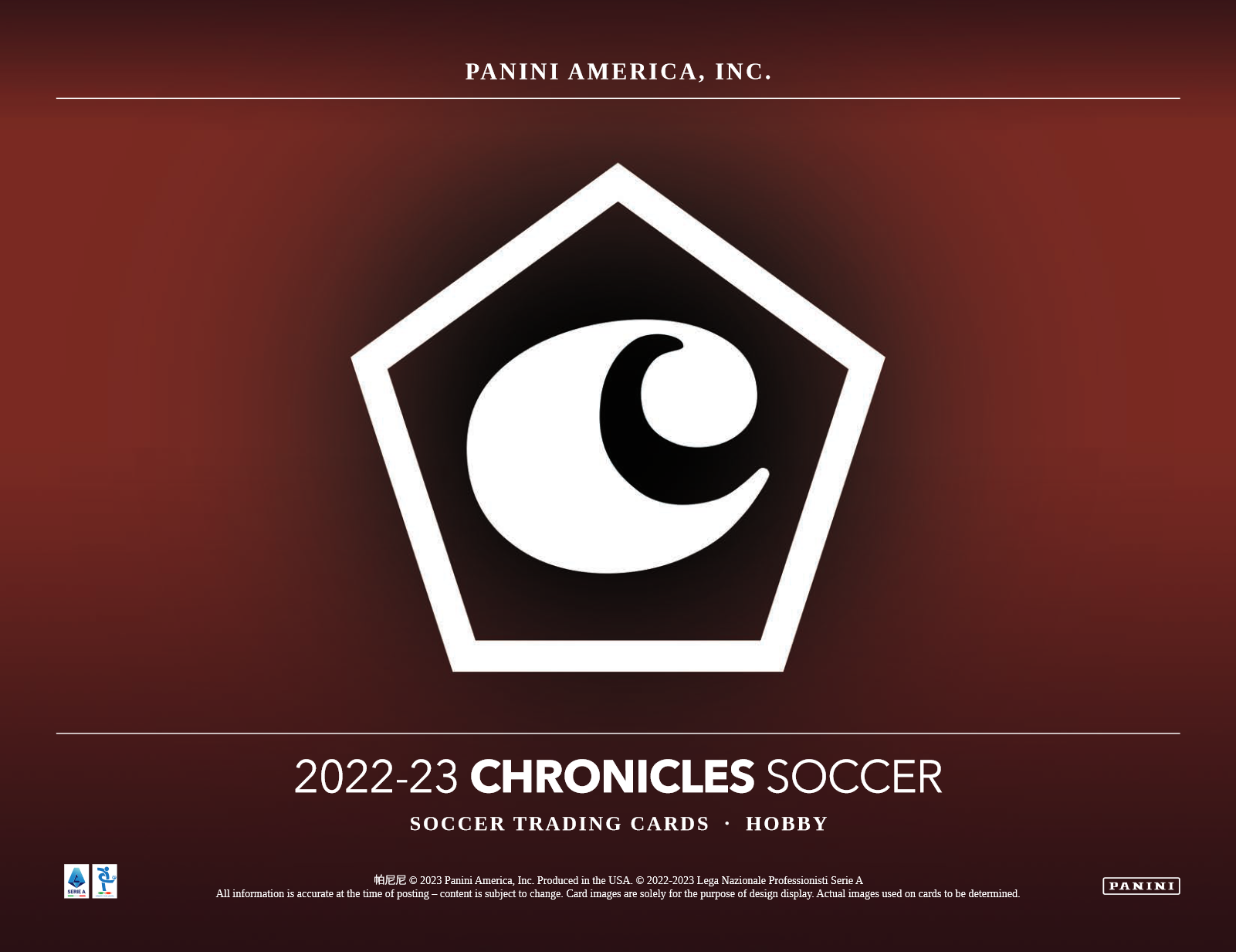 2022-23 Panini Chronicles Soccer Hobby Box