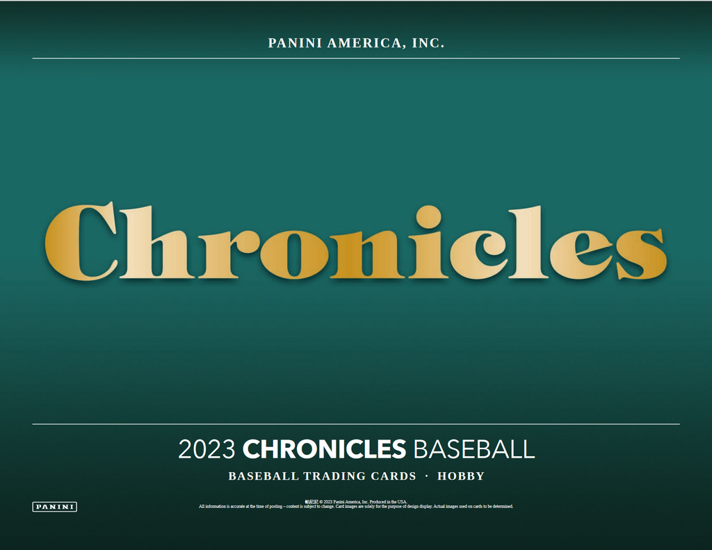 2023 Panini Chronicles Baseball Hobby Box
