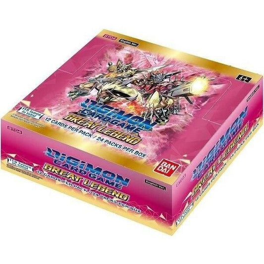 Series 04 Great Legend BT04 Booster Box Digimon Card Game
