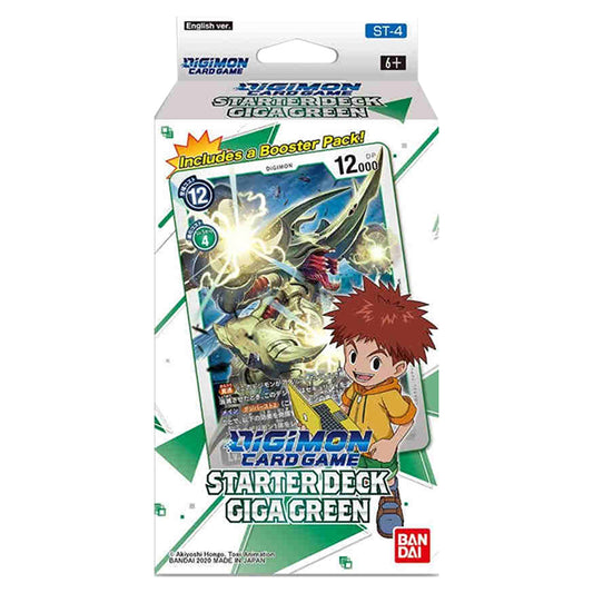 Series 04 Starter Deck 04 Giga Green Digimon Card Game