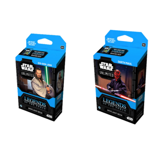 Star Wars Unlimited Legends of the Force Spotlight Deck (Pair)