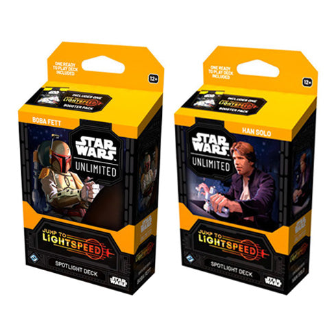 Star Wars Unlimited Jump to Lightspeed Spotlight Deck (Pair)