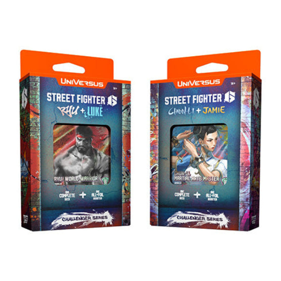 UniVersus Challenger Series Decks Street Fighter 6 (Pair)