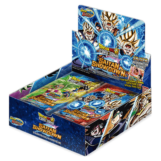 Unison Warrior UW6 Saiyan Showdown Booster Box Dragon Ball Super