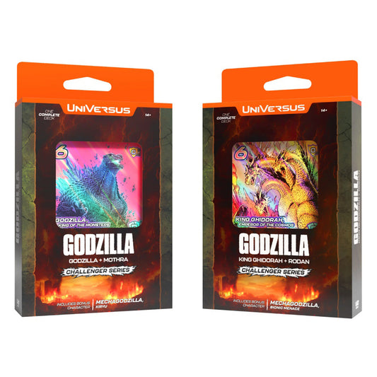 Universus Challenger Series Decks: Godzilla (Pair)