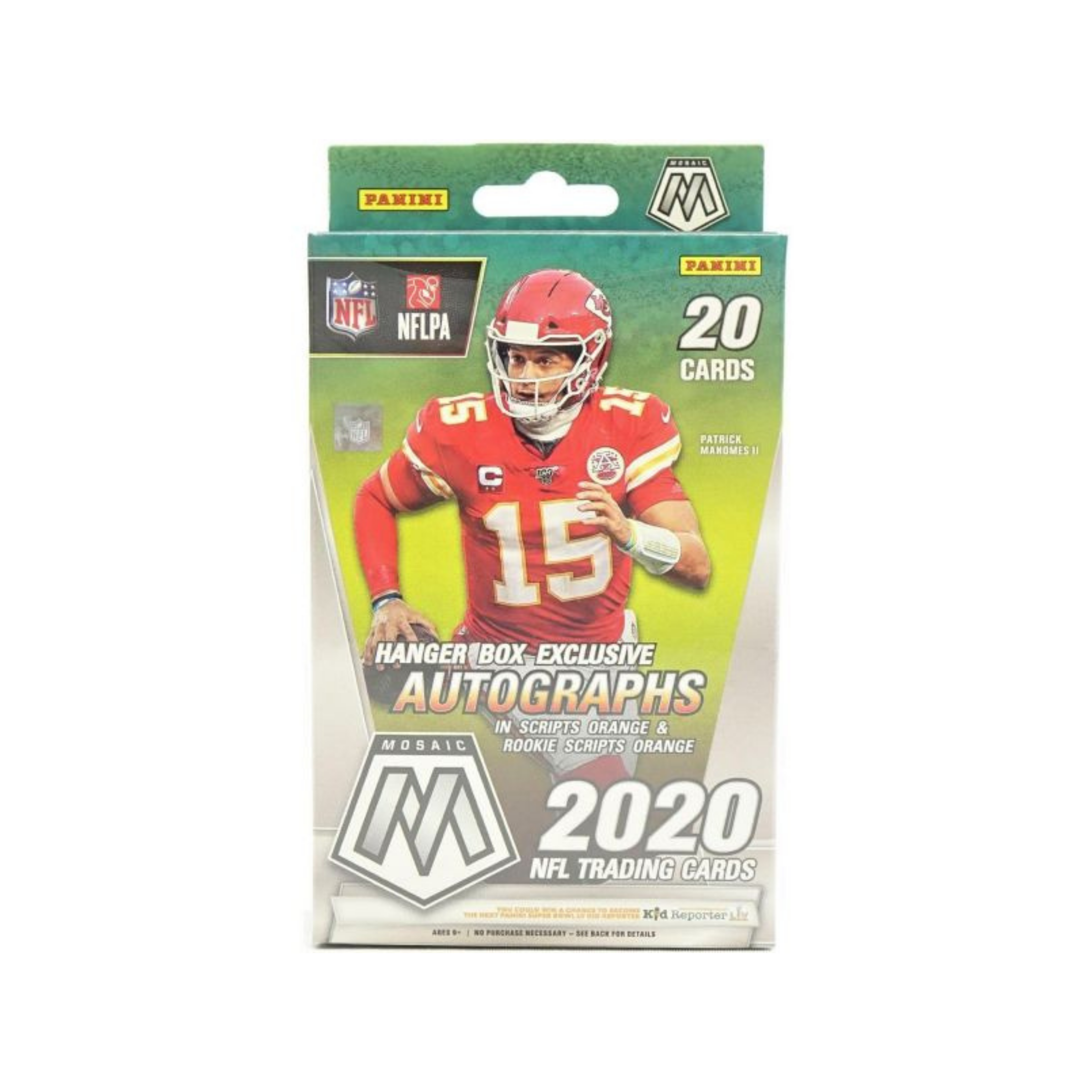 2020 Panini Mosaic Football Hanger Pack Box (WalMart)