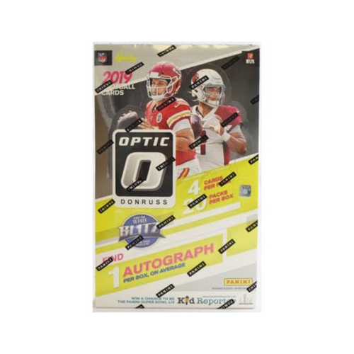 2019 Panini Donruss Optic Football Hobby Box