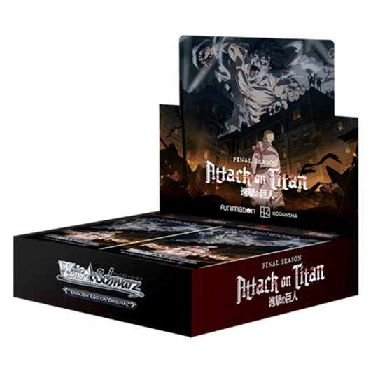 [Weiss Schwarz] Attack on Titan: Final Season Booster Box