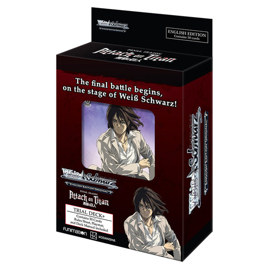 [Weiss Schwarz] Attack on Titan: Final Season Trial ﻿Deck