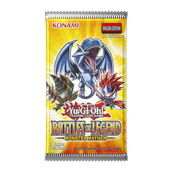 YuGiOh! Battles of Legend: Monster Mayhem Single Booster Pack