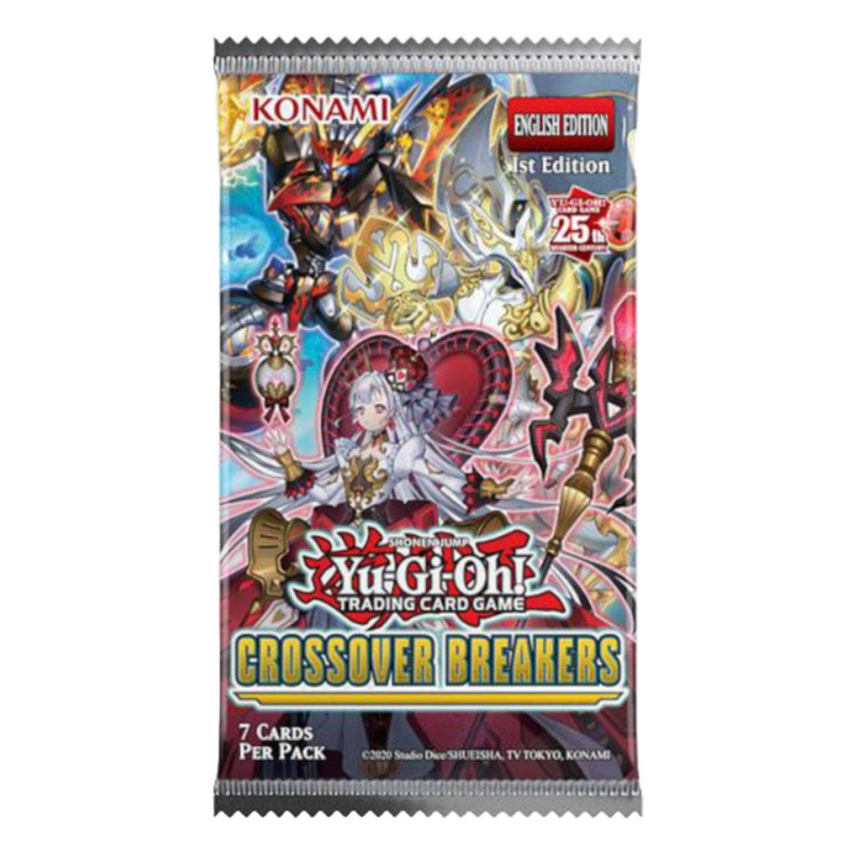 YuGiOh! Crossover Breakers Single Booster Pack