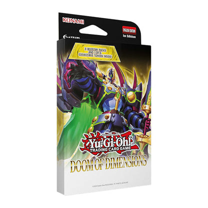 YuGiOh! Doom Of Dimensions 3-Booster Tuck Box