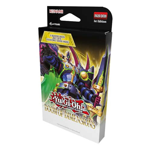 YuGiOh! Doom Of Dimensions 3-Booster Tuck Box