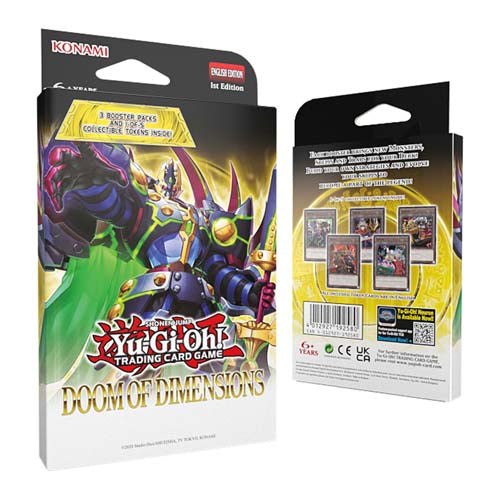 YuGiOh! Doom Of Dimensions 3-Booster Tuck Box