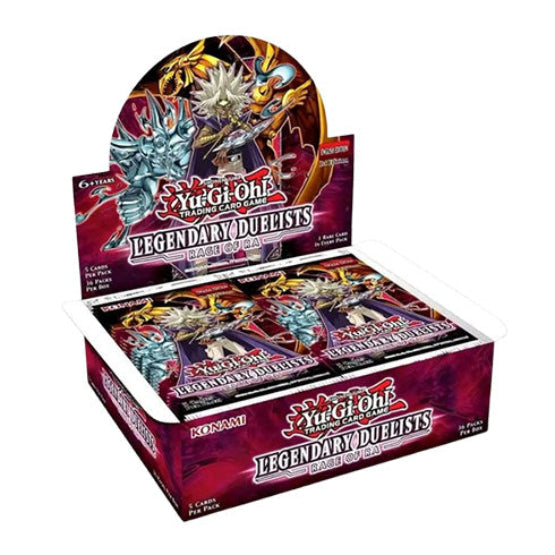 YuGiOh! Legendary Duelist Rage Of Ra 1st Edition Booster Box