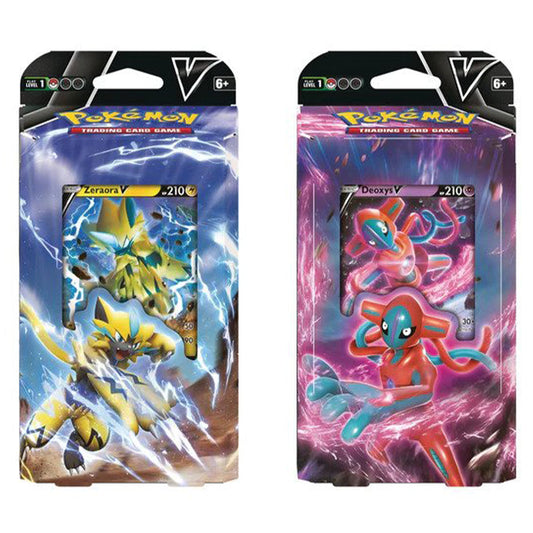 Deoxys V & Zeraora V Battle Decks (Pair) POKEMON TCG