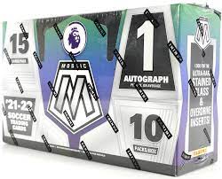 2021-22 Panini Mosaic Premier League Soccer Hobby Box
