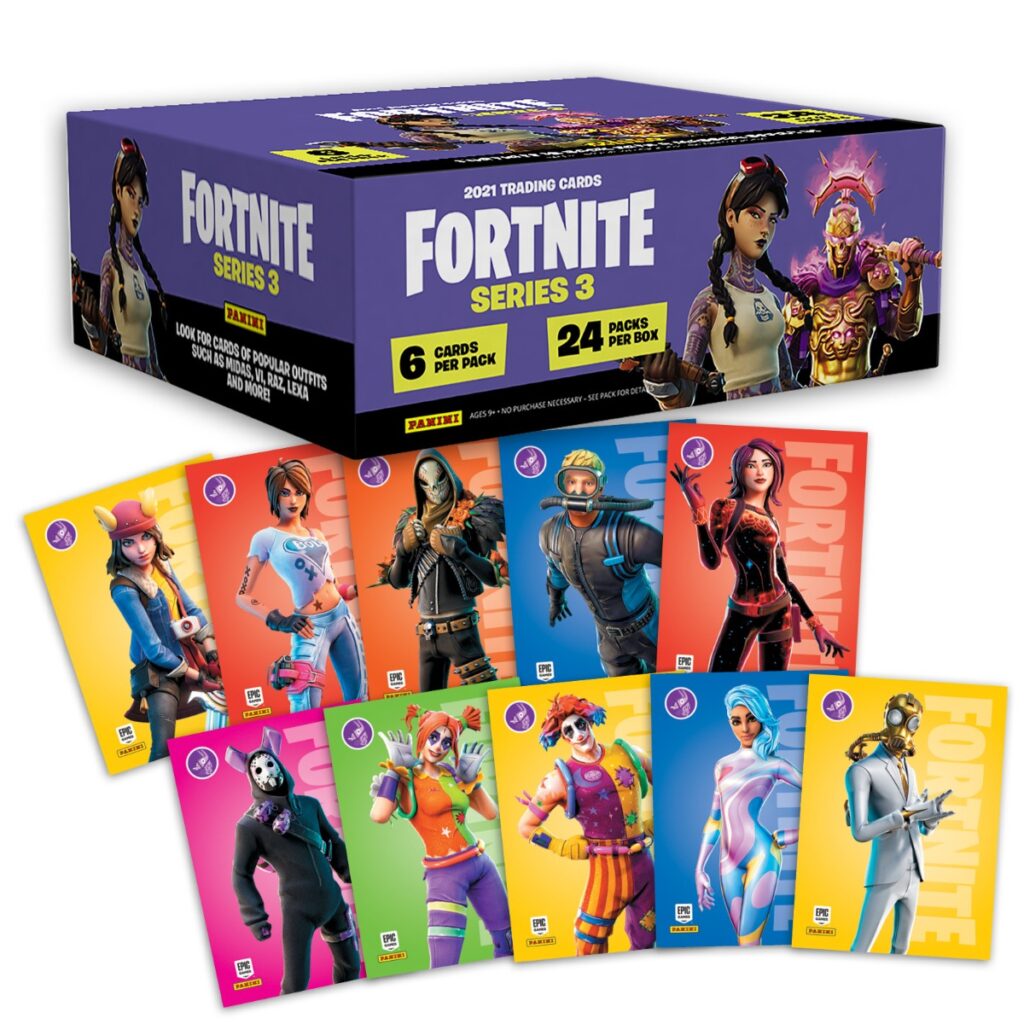 2021 Panini Fortnite Series 3 Hobby Box