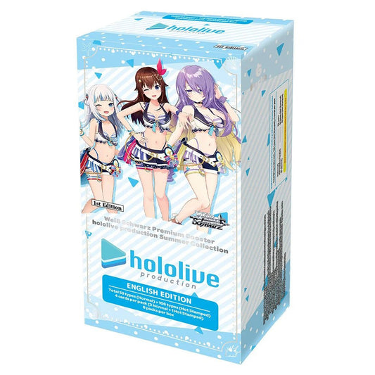 Weiss Schwarz hololive production Summer Collection Premium Booster Box