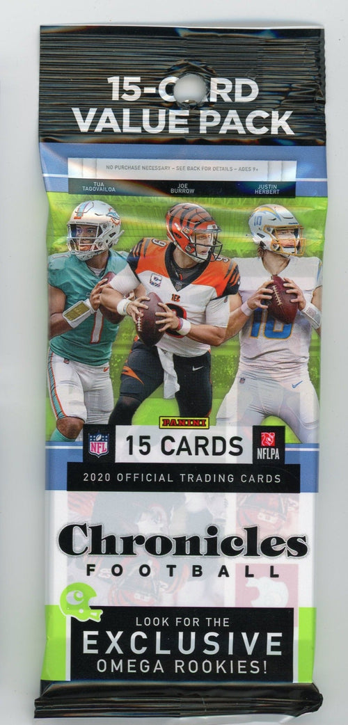 2020 Panini Chronicles Football Fat Pack