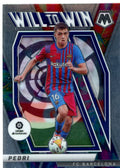 2021 Panini Mosaic Pedri Will To Win No. 11