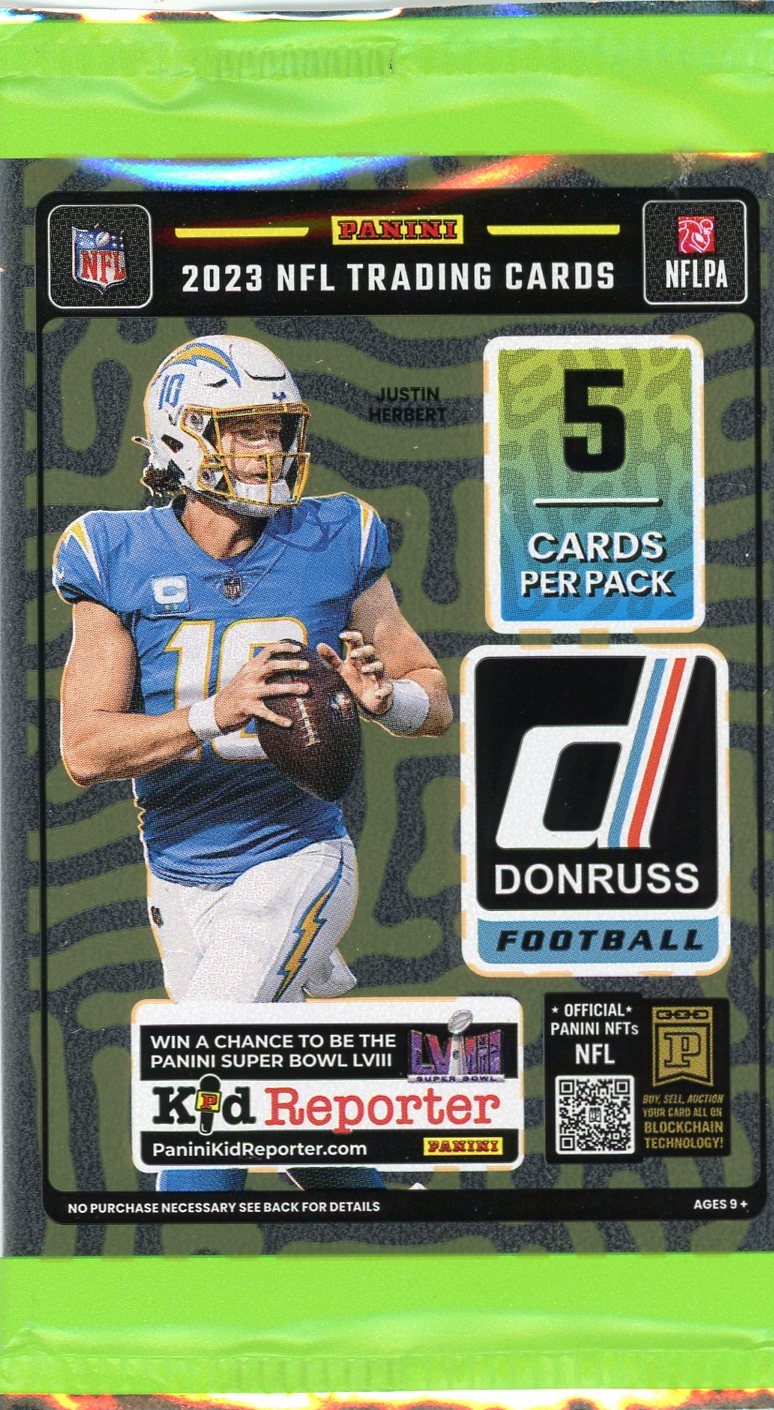 2023 Panini Donruss Football Gravity Feed Pack